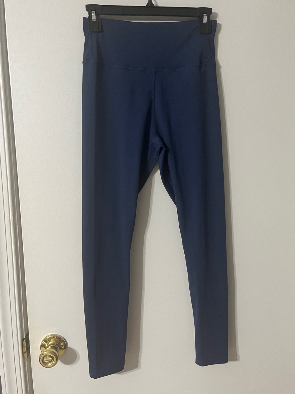 Amazon Naked Feel Compression High Rise Navy Leggings